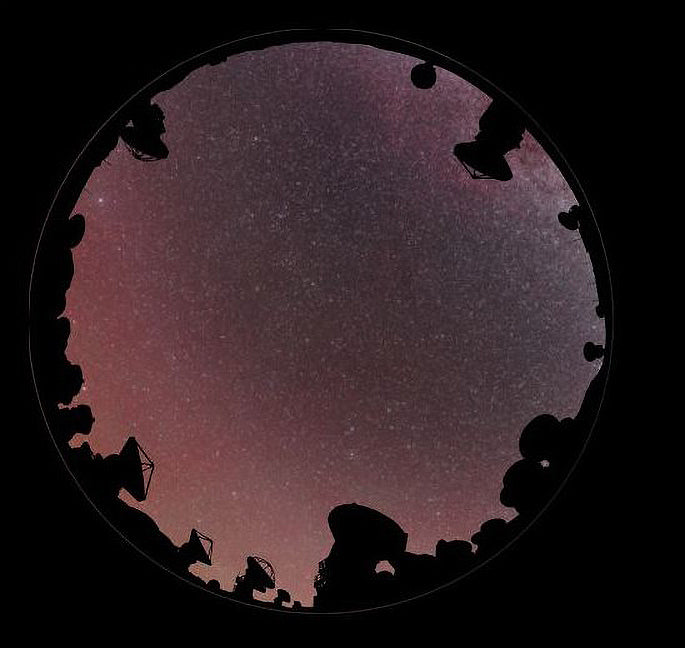 Homestar Planetarium Disc - La Silla & Atacama Large Millimetre Array