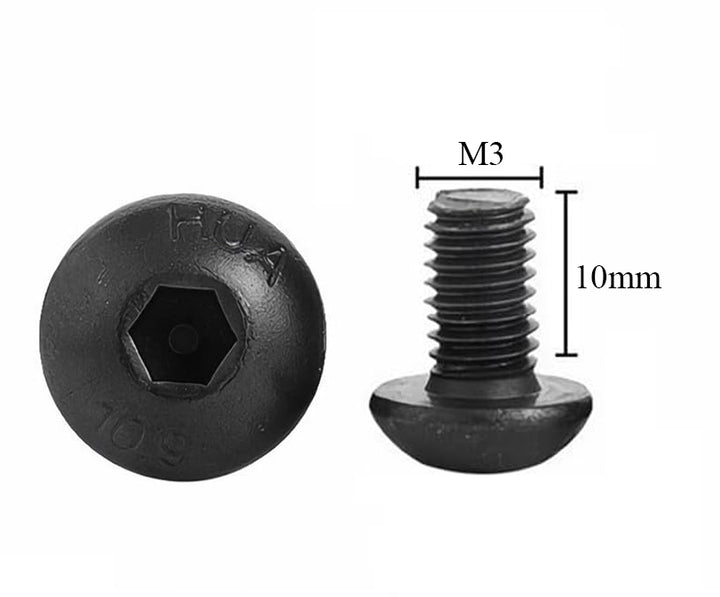 M3 x 10mm Attachment Bolts - 3 Pack