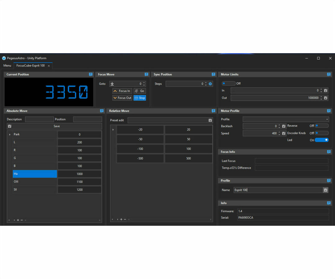 Pegasus FocusCube V3 Motor Focus (For Celestron SCT Telescopes)
