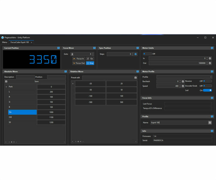 Pegasus FocusCube V3 Motor Focus (For Celestron SCT Telescopes)