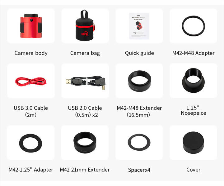 ZWO ASI 585MC Pro - Farbe