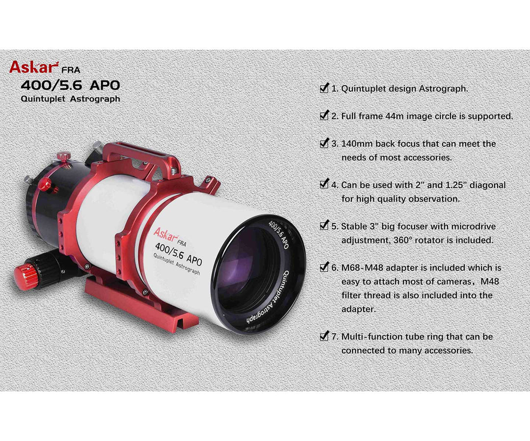 Askar FRA400 - 72 APO (Quintuplet)