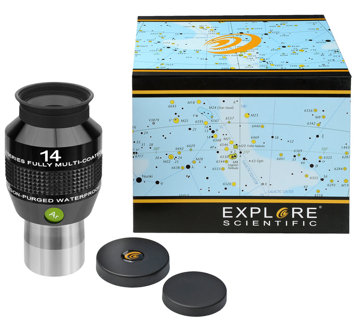 Explore Scientific 82° Argon filled Eyepiece - 14mm (1.25")