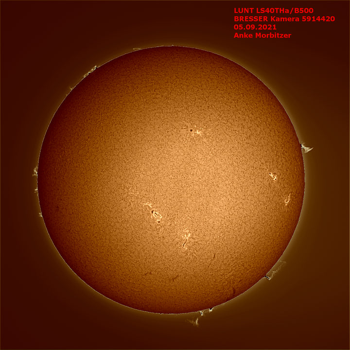 Lunt LS40THa/B1200 H-Alpha Solar Telescope