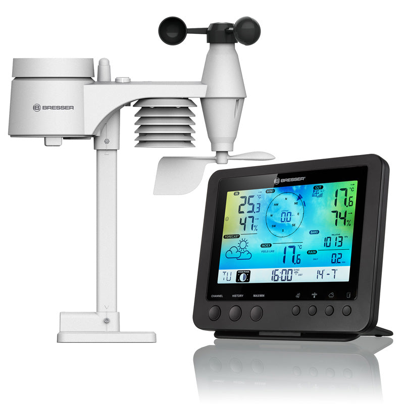 Bresser Colour Weather Station - (5-in-1 Wifi Sensor)