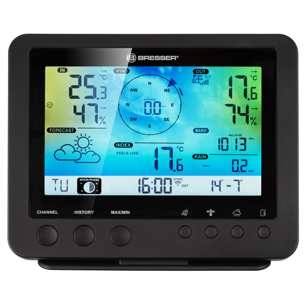 Bresser Colour Weather Station - (5-in-1 Wifi Sensor)