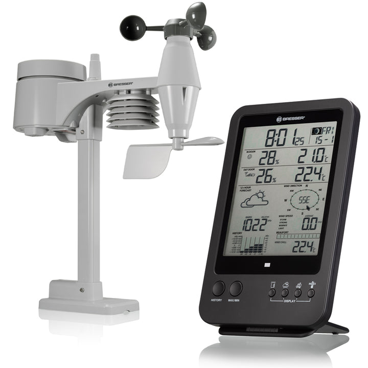 Bresser Mono Weather Station - (5-in-1 Wifi Sensor)