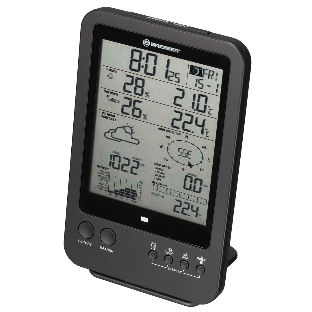 Bresser Mono Weather Station - (5-in-1 Wifi Sensor)