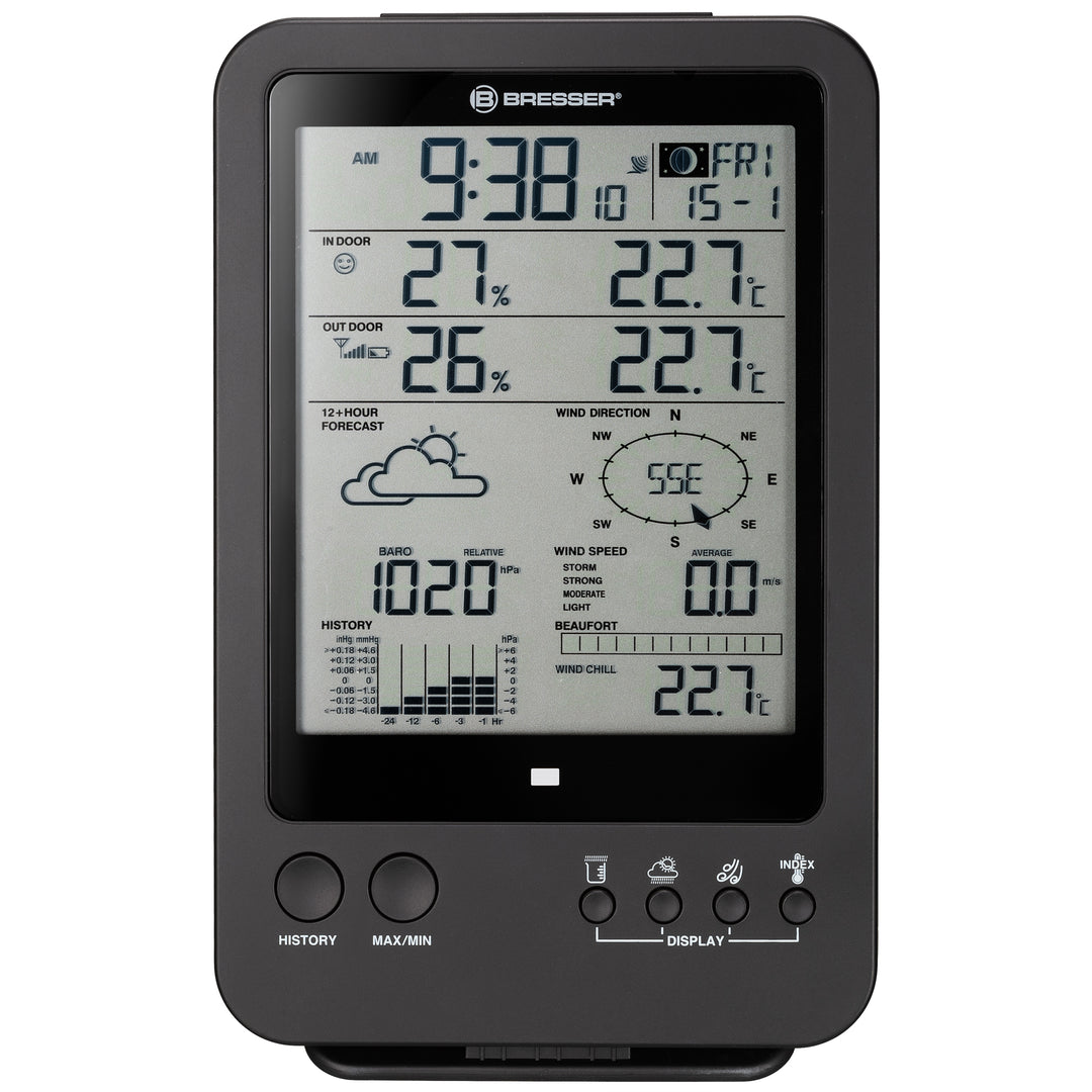 Bresser Mono Weather Station - (5-in-1 Wifi Sensor)