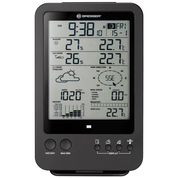 Bresser Mono Weather Station - (5-in-1 Wifi Sensor)