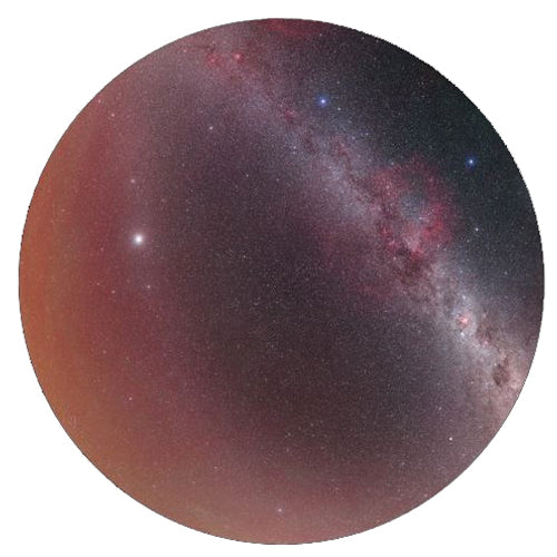 Homestar-Planetariumsscheibe – großes Millimeter-Array von La Silla und Atacama