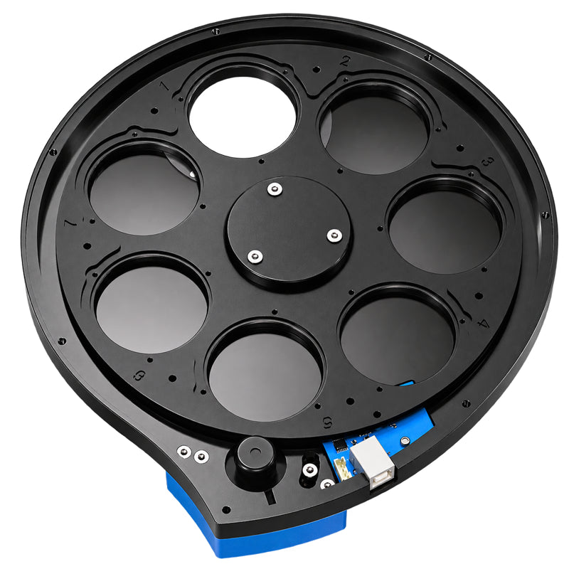 Pegasus Astro Indigo Filter Wheel - 7 x 2"