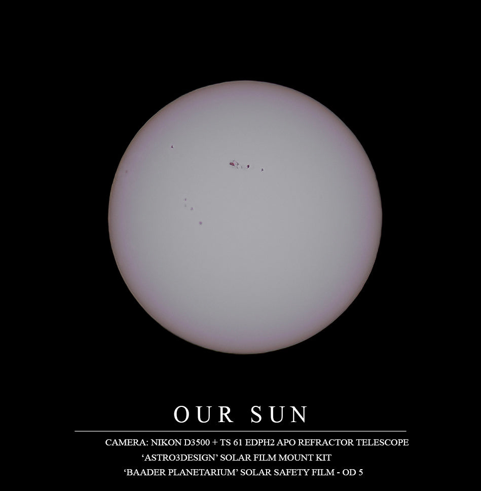 Solar Film Mount Kit - TS 61 / Sharpstar 61 Refractors