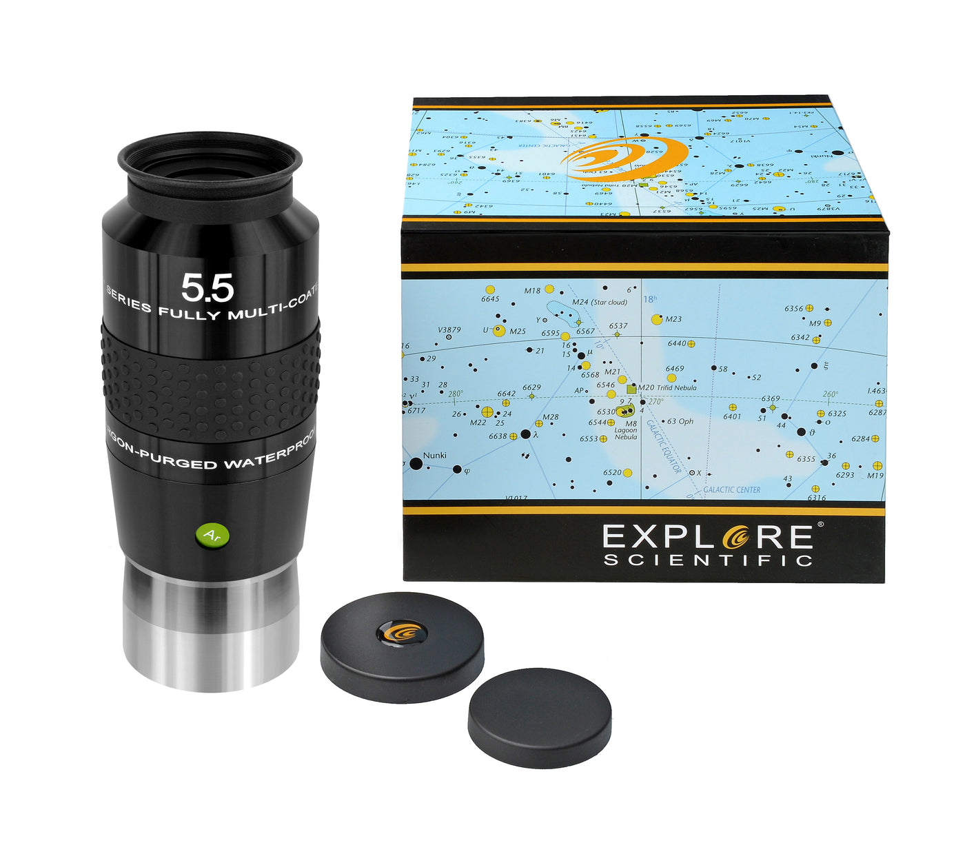 Explore Scientific 100° Argon filled Eyepiece - 5.5mm (2")