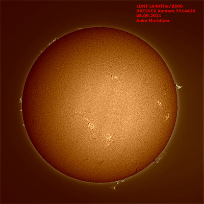 Lunt LS40THa/B600 H-Alpha Solar Telescope