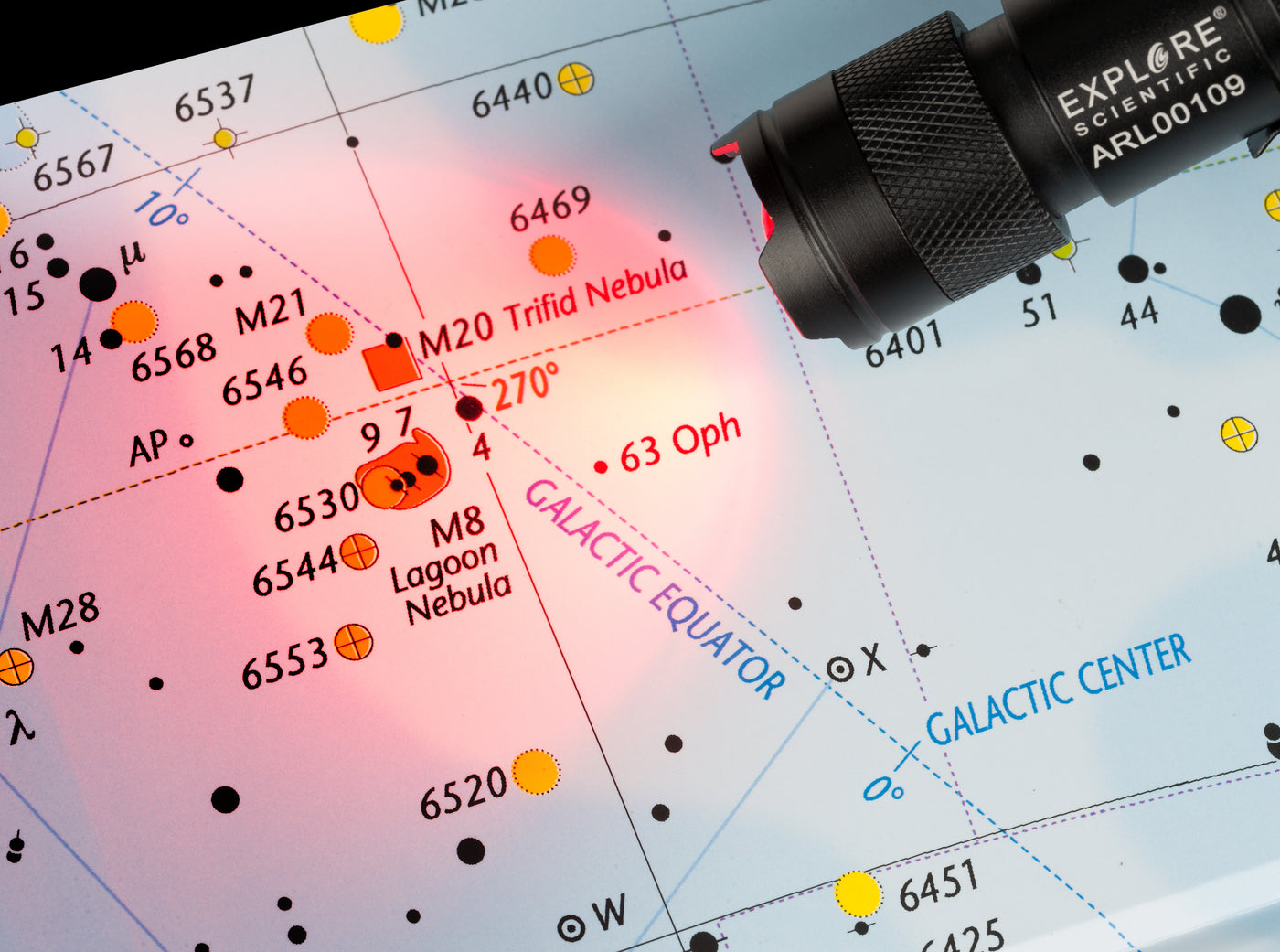 Explore Scientific Astro R-Lite - Red LED Torch