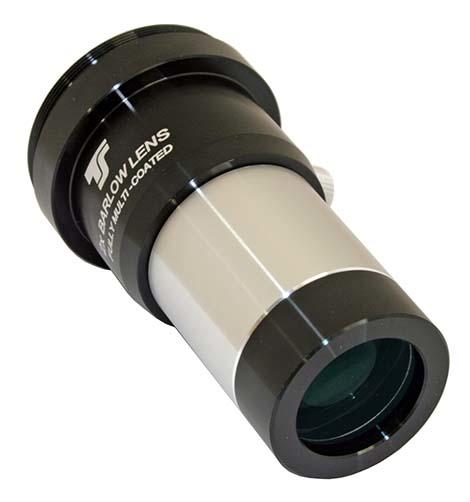 TS Optics 1.25" Barlow Lens - (x2)